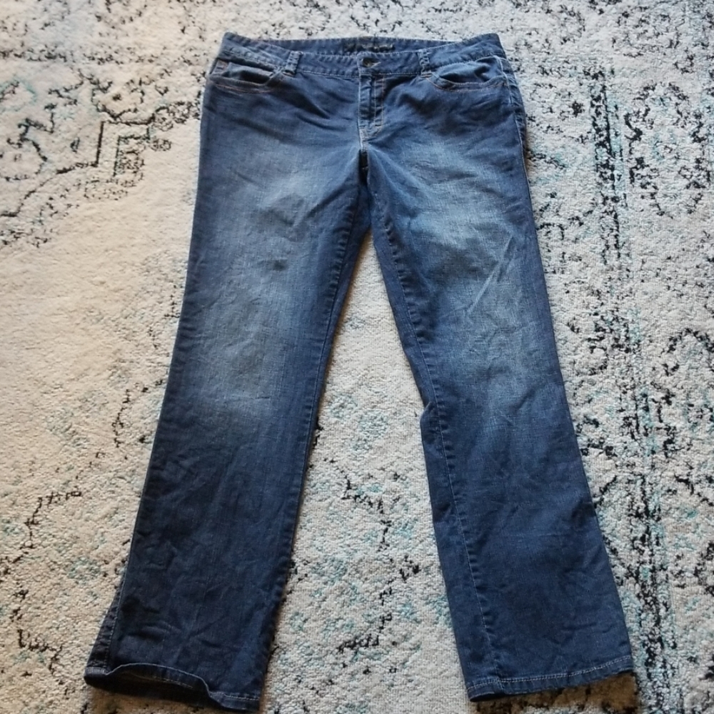 Calvin Klein jeans. Nicely broken in